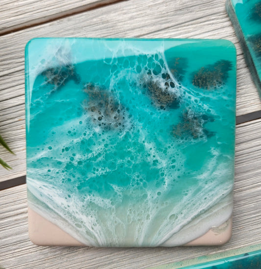 Reef Reflections Coaster Set