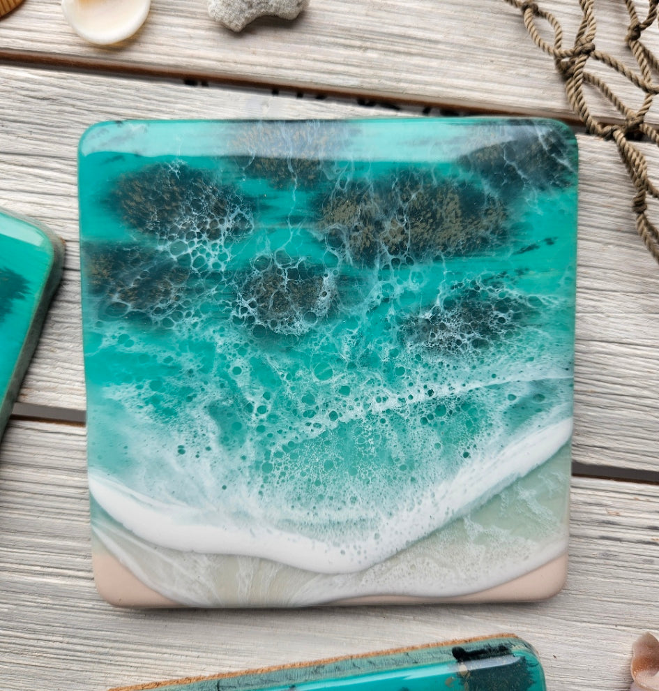 Reef Reflections Coaster Set