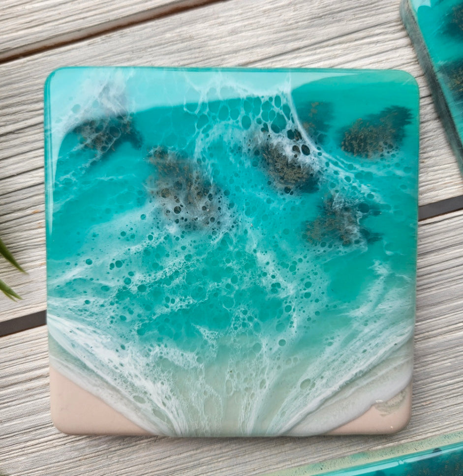 Reef Reflections Coaster Set