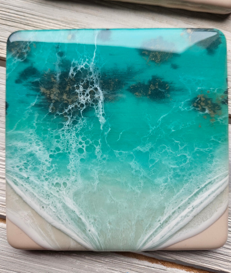 Reef Reflections Coaster Set