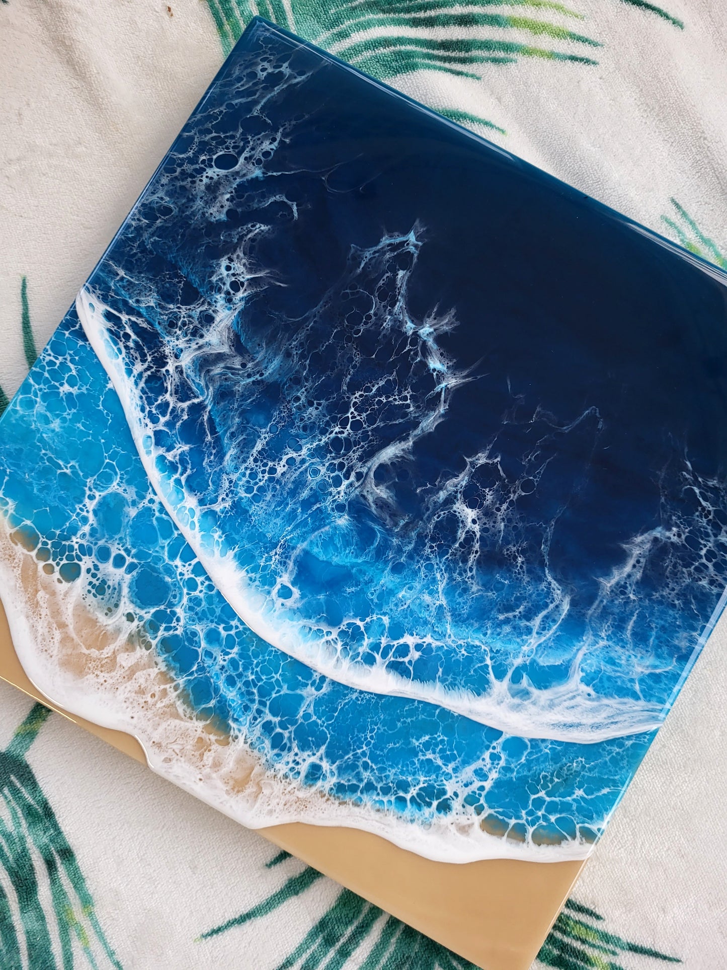 Bahama Blues 12x12 Wall Art